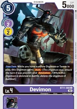 Devimon (BT11-080) (V.1) - Dimensional Phase