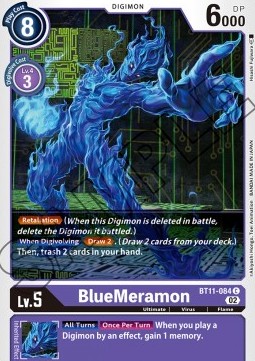 BlueMeramon (BT11-084) (V.1) - Dimensional Phase