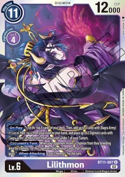 Lilithmon (BT11-087) - Dimensional Phase