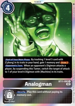 Analogman (BT11-092) - Dimensional Phase
