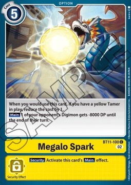 Megalo Spark (BT11-100) (V.1) - Dimensional Phase