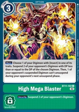 High Mega Blaster (BT11-102) (V.1) - Dimensional Phase