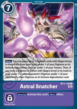 Astral Snatcher (BT11-109) (V.1) - Dimensional Phase