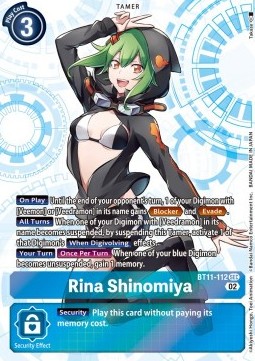 Rina Shinomiya (BT11-112) (V.1) - Dimensional Phase