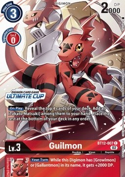 Guilmon (BT12-007) - Special Tournament Promos