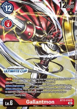 Gallantmon (BT12-018) - Special Tournament Promos