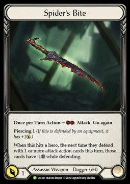 Spider's Bite (Cold Foil) - LGS Promos
