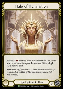 Halo of Illumination (Cold Foil Golden) - FAB Promos