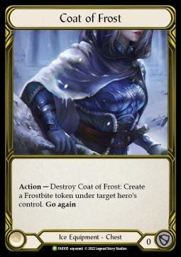 Coat of Frost (Cold Foil Golden) - FAB Promos