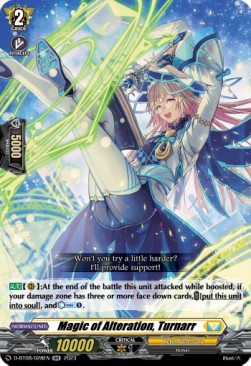 Magic of Alteration, Turnarr [D Format] (V.1 - Double Rare) - Minerva Rising