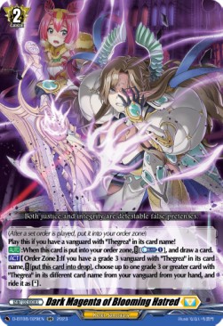 Dark Magenta of Blooming Hatred [D Format] (V.1 - Double Rare) - Minerva Rising