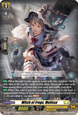 Witch of Frogs, Melissa [D Format] - Minerva Rising