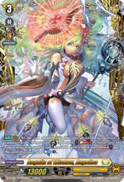 Regalia of Wisdom, Angelica [D Format] (V.2 - Feature Rare) - Minerva Rising