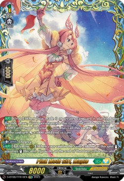 Pink Moth Girl, Maple [D Format] (V.2 - Feature Rare) - Minerva Rising