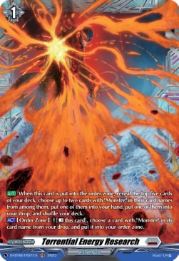 Torrential Energy Research [D Format] (V.2 - Feature Rare) - Minerva Rising