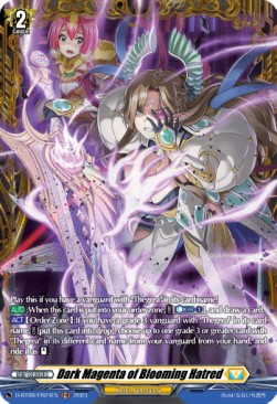 Dark Magenta of Blooming Hatred [D Format] (V.2 - Feature Rare) - Minerva Rising