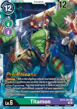 Titamon (BT11-057) - Promos: Dimensional Phase