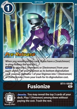 Fusionize (BT11-105) - Promos: Dimensional Phase