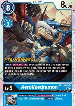 AeroVeedramon (BT11-029) - Promos: Dimensional Phase