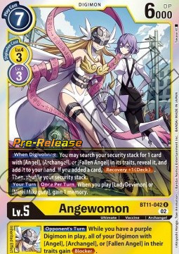 Angewomon (BT11-042) - Promos: Dimensional Phase