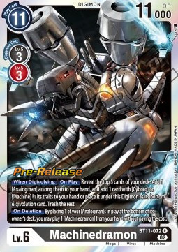 Machinedramon (BT11-072) - Promos: Dimensional Phase