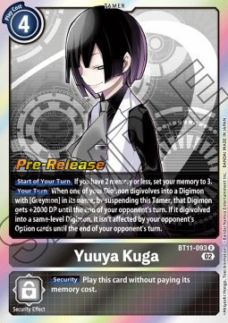 Yuuya Kuga (BT11-093) - Promos: Dimensional Phase