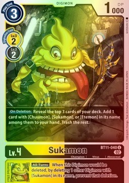 Sukamon (BT11-040) (V.2) - Dimensional Phase