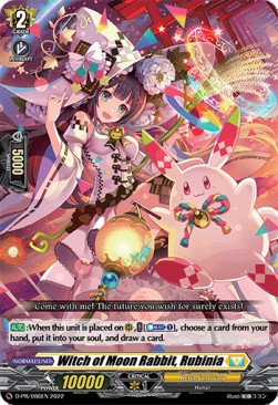 Witch of Moon Rabbit, Rubinia [D Format] (V.2 - Promo) - D-Promos