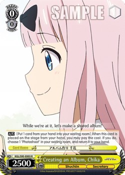 Creating an Album, Chika (V.1 - Rare) - Kaguya-sama: Love Is War? (II)