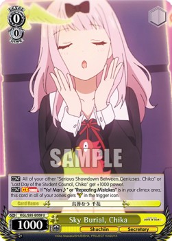 Sky Burial, Chika - Kaguya-sama: Love Is War? (II)