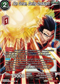 Son Gohan, Daring Onslaught (V.1 - Rare) - Power Absorbed