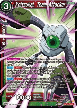 Koitsukai, Team Attacker - Power Absorbed