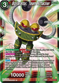 Bollarator, Team Attacker - Power Absorbed