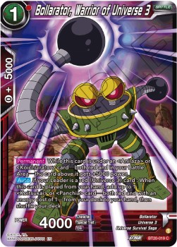 Bollarator, Warrior of Universe 3 - Power Absorbed