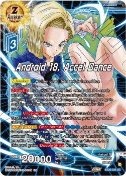 Android 18, Accel Dance - Power Absorbed