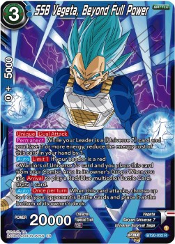SSB Vegeta, Beyond Full Power (V.1 - Rare) - Power Absorbed