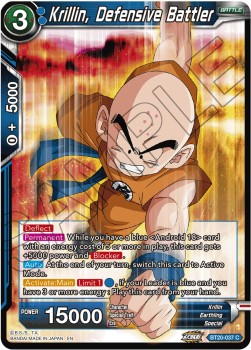 Krillin, Defensive Battler - Power Absorbed