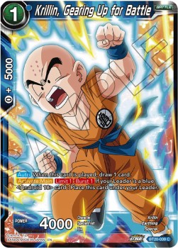 Krillin, Gearing Up for Battle - Power Absorbed