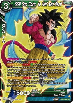 SS4 Son Goku, to Hell and Back (V.1 - Uncommon) - Power Absorbed