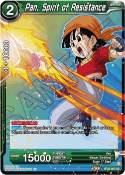 Pan, Spirit of Resistance - Power Absorbed