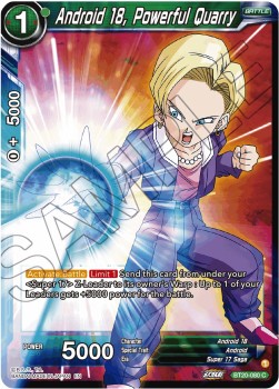 Android 18, Powerful Quarry - Power Absorbed
