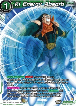 Ki Energy Absorb (V.1 - Common) - Power Absorbed