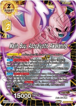Majin Buu, Apocalyptic Awakening - Power Absorbed