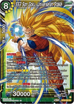 SS3 Son Goku, Universe at Stake (V.1 - Super Rare) - Power Absorbed