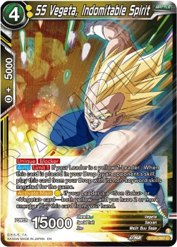 SS Vegeta, Indomitable Spirit (V.1 - Common) - Power Absorbed