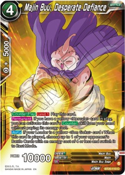 Majin Buu, Desperate Defiance - Power Absorbed
