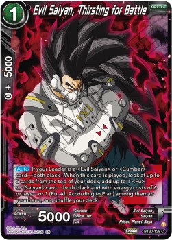 Evil Saiyan, Thirsting for Battle - Power Absorbed