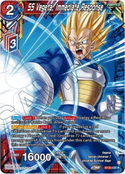 SS Vegeta, Immediate Response - Power Absorbed