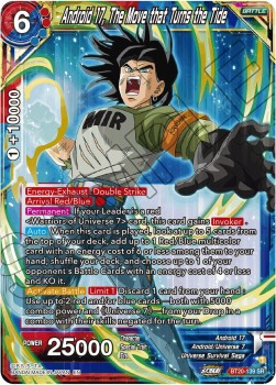 Android 17, The Move that Turns the Tide (V.1 - Super Rare) - Power Absorbed