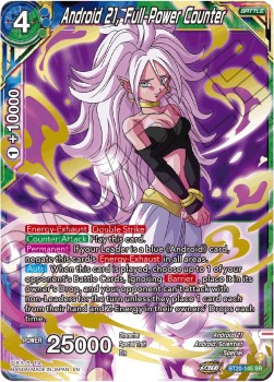 Android 21, Full-Power Counter (V.1 - Super Rare) - Power Absorbed